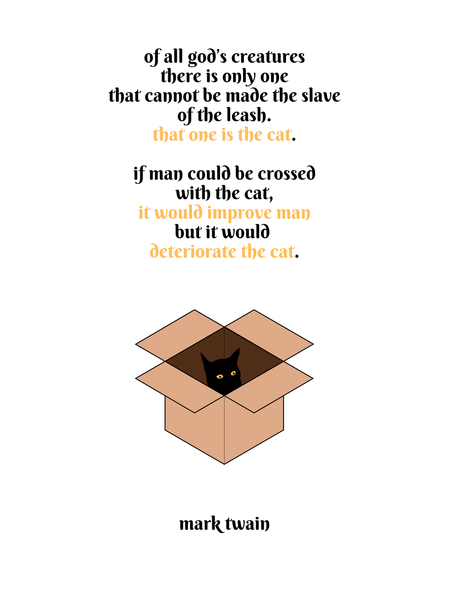 that one is the cat. printable home decor