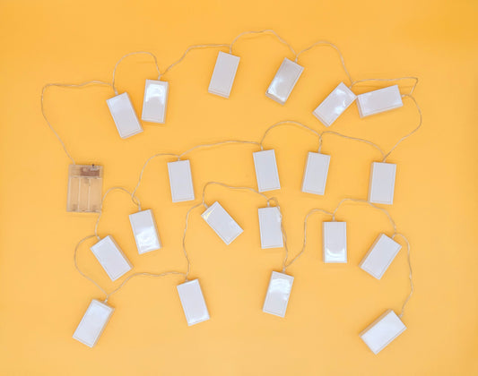 say it LED-gibly string lights