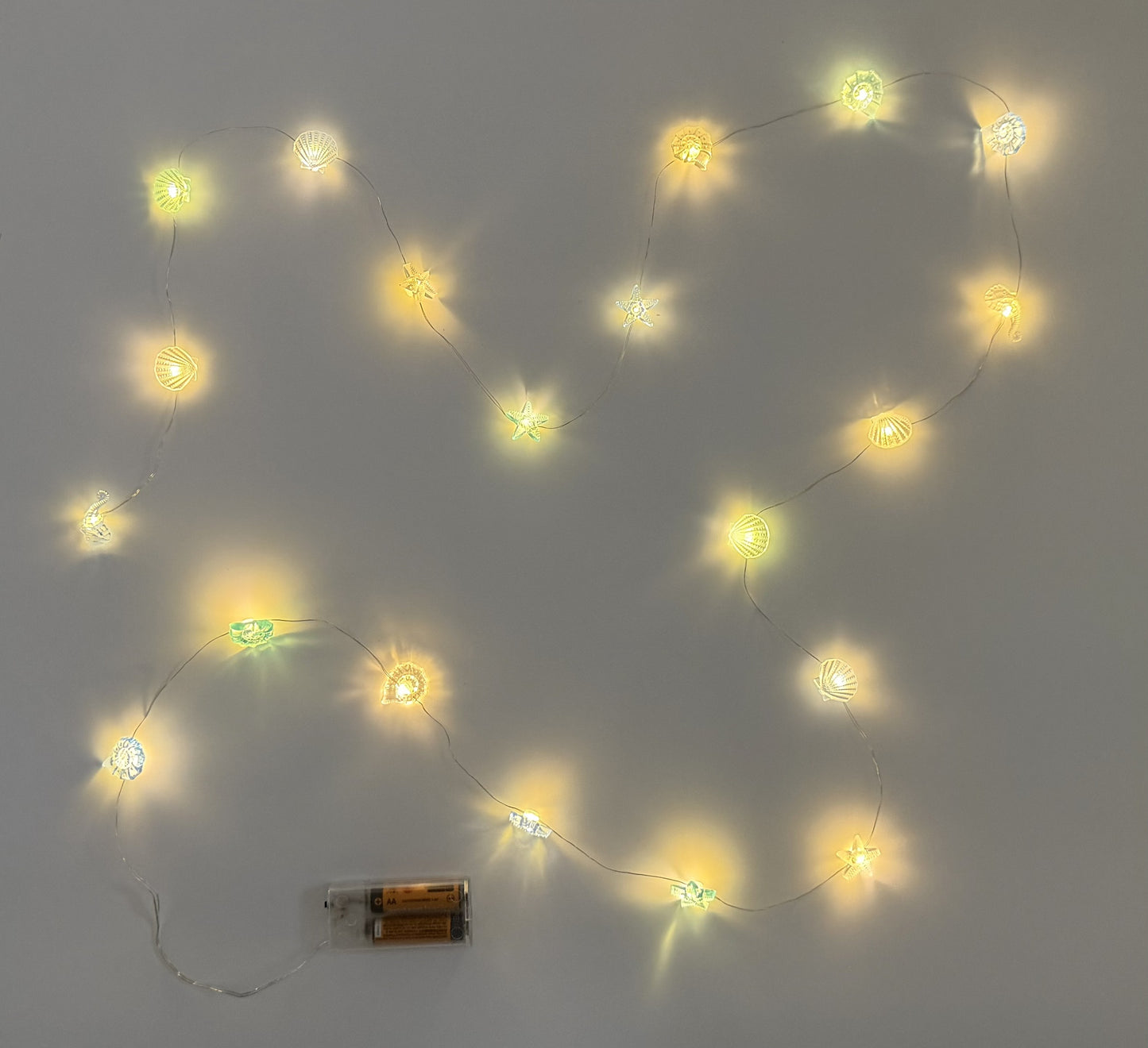 watts up, beaches string lights