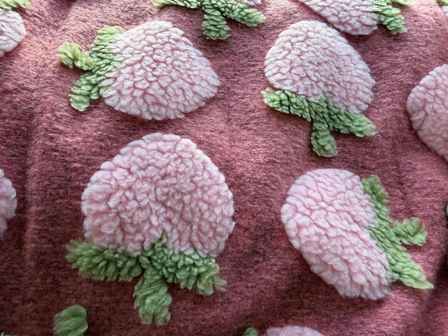 strawberry Posh Potato Blanket